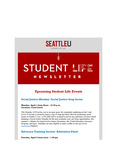 Student Life E-Newsletter April 01, 2024