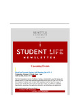Student Life E-Newsletter February 10, 2025 by Seattle University School of Law Student Life