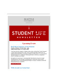 Student Life E-Newsletter February 24, 2025 by Seattle University School of Law Student Life