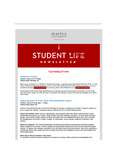 Student Life E-Newsletter March 10, 2025 by Seattle University School of Law Student Life