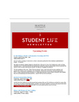 Student Life E-Newsletter April 07, 2025 by Seattle University School of Law Student Life