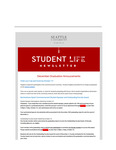 Student Life E-Newsletter October 13, 2025