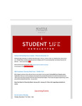 Student Life E-Newsletter November 17, 2025