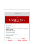 Student Life E-Newsletter February 23, 2026