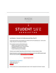 Student Life E-Newsletter April 27, 2026