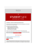 Student Life E-Newsletter May 4, 2026