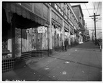 Vacant stores after exclusion of Japanese Americans, Seattle, 1942 by Seattle Post-Intelligencer