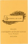 Catalog 1973-1974 by Seattle University School of Law